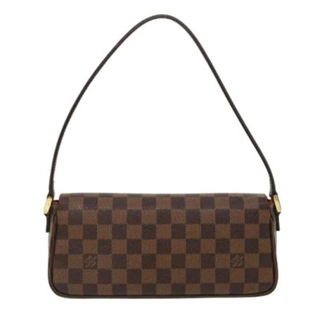 Louis Vuitton Vintage, Pre-owned Canvas louis-vuitton-bags Bruin, Dames, Maat:ONE Size
