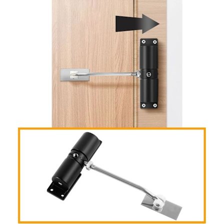 Justerbar Automatisk Dörrstängare i Zink-Legering, Automatisk Stängare för