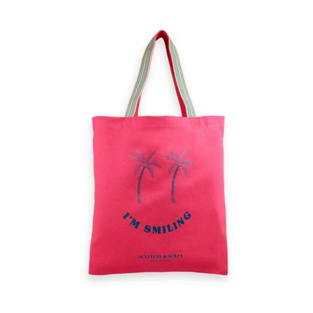 Scotch & Soda, Bag Roze, unisex, Maat:ONE Size