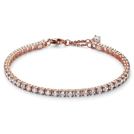 Armband - Kvinna - 581469C01-18 - Roséguld - 18 cm - Kubisk zirkonia