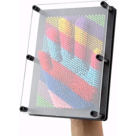 Klassinen 3D-piirtopintapelisetti Piirtopintaveistoslauta Leikki Office-ty p yd n koristeluun Lapsille tai Aikuisten, 20*15*5.5cm (musta suuri)