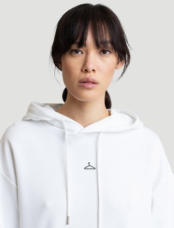 Hanger by Holzweiler Hanger Hoodie - White - XXS/XS