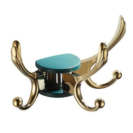 Väggmonterad Hängkrok i Aluminiumlegering Roterade Krokar Borrfäste för Hem Sovrum Badrum Kök Balkong Garderob Skåp Förvaring MMU