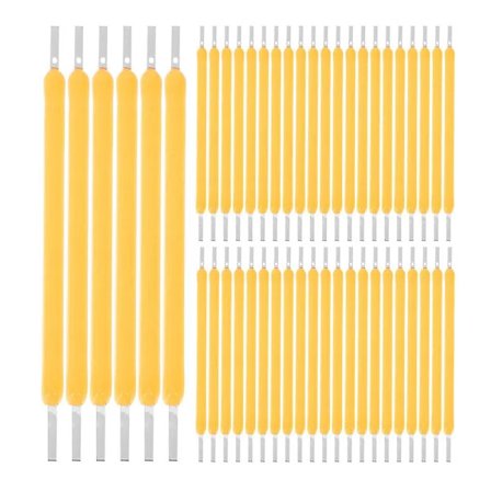 50 kpl LED-hehkulankoja vaihtoon, 2700K lämmin valo, lampun osat, LED-tarvikkeet Kuten kuvassa 4.00X0.20X0.20CM