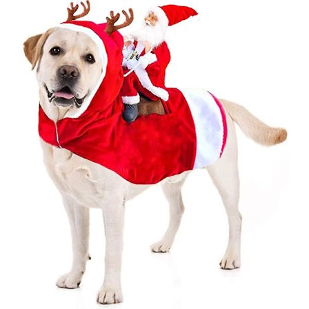Pet Christmas Costume Dog Cat Christmas Outfit Dog Christmas Costume