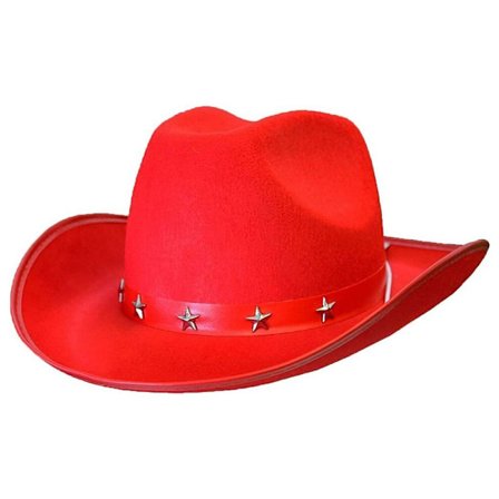 Cowboyhatt Jazzhatt RØD