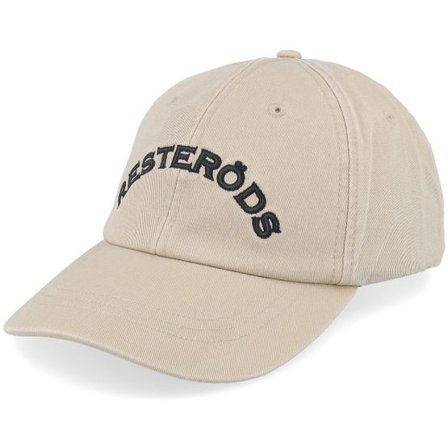 Resteröds - Beige unconstructed Keps - Twill Beige Dad Cap @ Hatstore