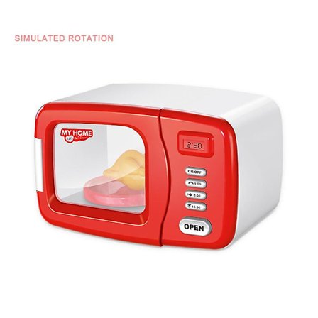 Leikkitalo lelu mikroaaltouuni sähkövalaistus lapset simulointi koti teeskennellä leikkiä lelu laitteet