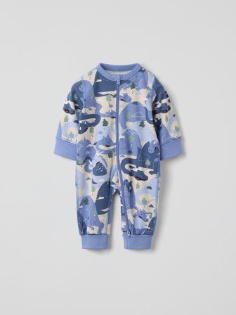 Hel pyjamas drager - 86|92 - barneklær - blue - Polarn O. Pyret