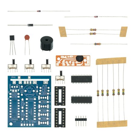 16 musikkboks 16 lydboks BOX-16 16-toners boks elektronisk modul DIY-sett DIY-deler Komponenter Tilbehørsett Board