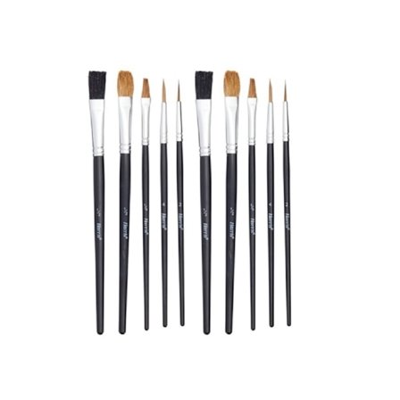 Harris Seriously Good Flat Artist Paint Brushes (10-pack) På