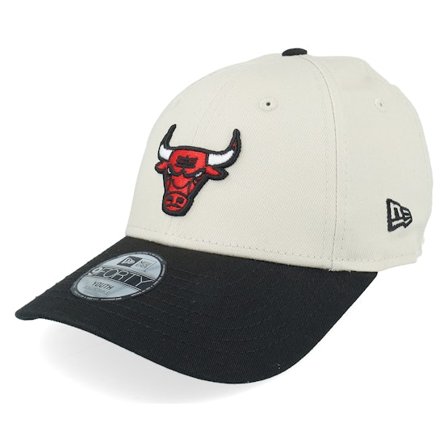New Era - Negro Gorra - Chicago Bulls Colour Block 9FORTY Stone/Black Adjustable @ Hatstore