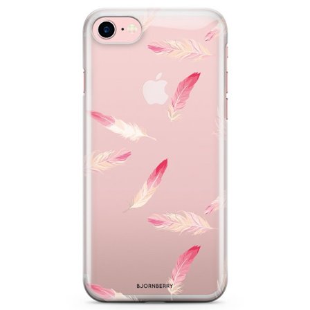 Bjornberry iPhone 7 TPU Skal - Fjädrar