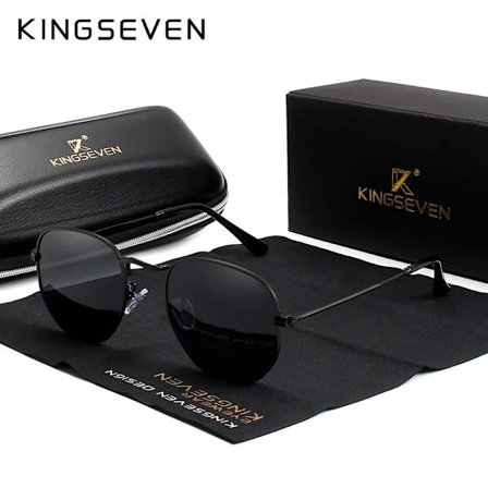KINGSEVEN 2022 Klassiska Reflekterande Solglasögon Män Hexagon Retro Solglasögon Rostfritt Stål Glasögon Oculos Gafas De Sol Shades