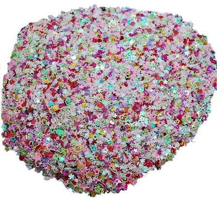 Fargerik Blandet Form Party Bryllup Konfetti DIY Glitter Neglekunst Dekor