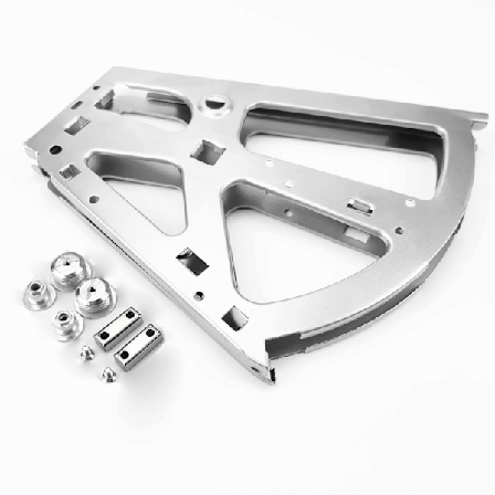 Skaphengsler - 2 stk rustfritt stål skohylle hengsler Turing skap erstatningsbeslag (størrelse: 2 lag) 26 cm