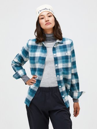 Peak Performance - Cotton Flannel Shirt Women