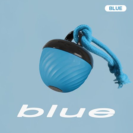 1 interaktiv intelligent hundeball leke, sportsbittbestandig hundeball, USB-lading, hale tau mobil ball med lys hundebjeffing, innendørs p[D]