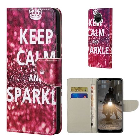 Wonderland Nokia G20 / Nokia G10 fodral -Röd