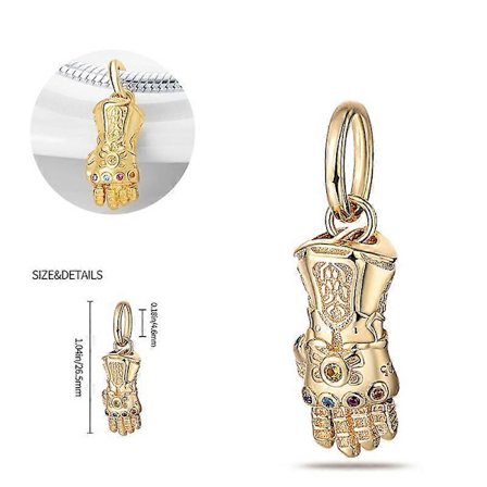 Hot sælgende nyt charm Marvel 925 sterling sølv charm Spider Man armbånd Spider Man charm perle DIY kvinders smykke gave