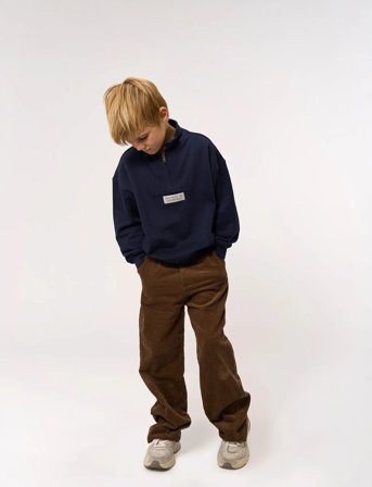 The New Tnpax Os Sweatshirt - Navy - 122/128