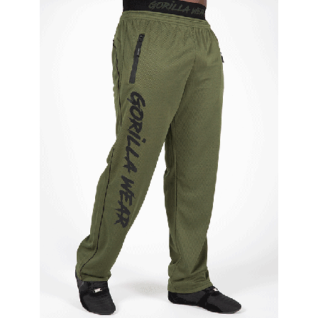 Gorilla Wear Mercury Mesh Pants, Army Green/Black