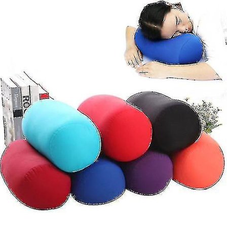 Resa Hem Sova Mikropärlor Kudde Ryggkudde Rulle Kastkudde(röd)