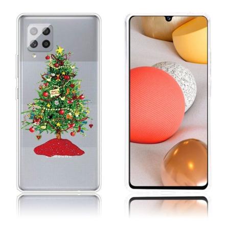 Joulu Samsung Galaxy A42 5G tapauksessa - Värikäs Joulukuusi Green