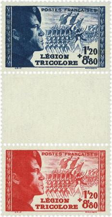 Frankrig 1942 - YT 565-566a - Postfrisk
