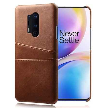 Dual Card kuoret - OnePlus 8 Pro - Ruskea