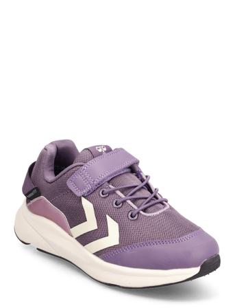 Reach 250 Tex Jr Lave Sneakers Lilla Hummel*Betinget Tilbud