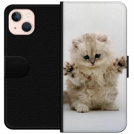 Apple Iphone 14 Plus Plånboksfodral Katt