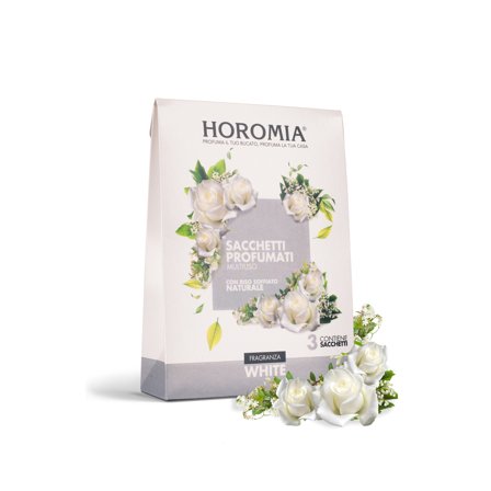 HOROMIA Sacchetti Profumati Riso Profumato White 3pz - Prodotti bucato