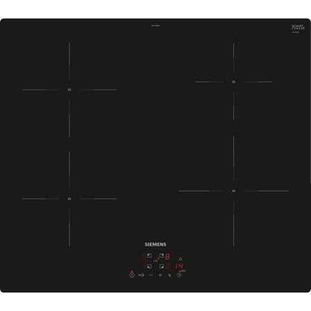 Siemens - Platetopp EU611BEB6E Svart