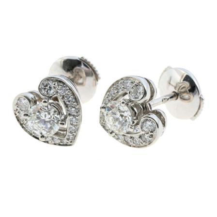Cartier Vintage Pre-owned Earrings , Grijs , Dames , Maat: ONE Size