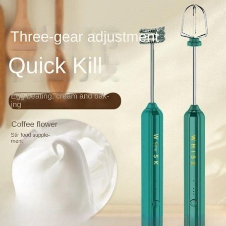 Melkeskummer Kaffeomrører GRØNN