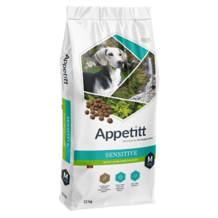 APPETITT - Sensitive Lamb Medium 12 kg - Hund - Hundefôr & hundemat - Tørrfôr for hund - ZOO.no