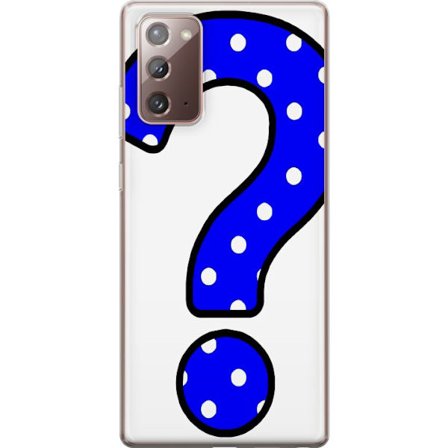 Kompatibelt Mobildeksel til Samsung Galaxy Note20 Spørsmålstegn Fyndiq og CDON