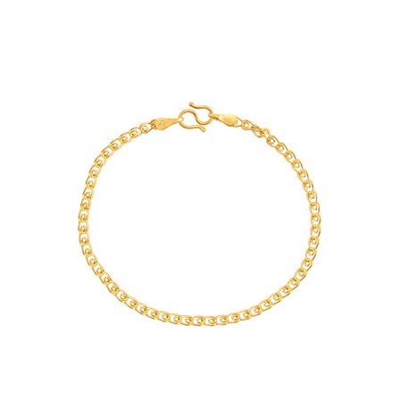 Guld Ankelkæde til Kvinder Flad Mariner Ankelkæde 18K Guldbelagt Flad Ankelkæde til Kvinder