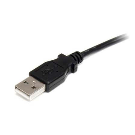 StarTech 3 ft USB to Type H Barrel 5V DC Power Cable - USB/strøm-kabel - USB (kun strøm) (hann) til 3,4 mm-DC-jakk (hann) - 91 cm - formstøpt - svart