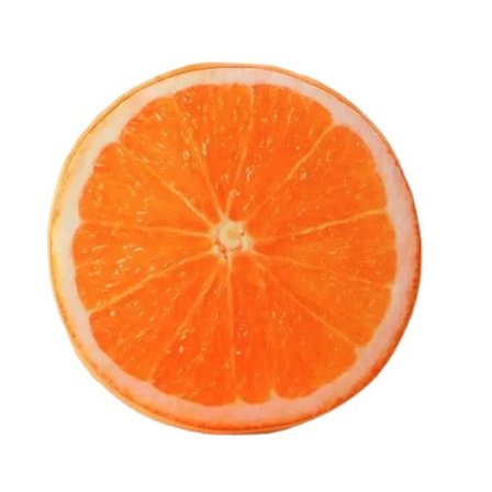 1 st Rund Mjuk Kudde Frukt Design Soffa Stol Soffa Säte