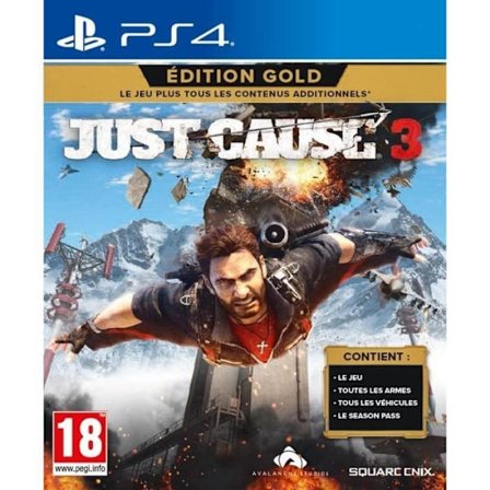 Just Cause 4 PS4 + 1 gratis nyckelring + 1 led-skal