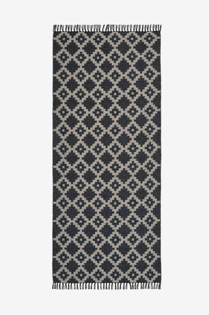 Horredsmattan - Tæppe i plast Leia - Sort - Plasttæpper - 80X150 - Fra Homeroom