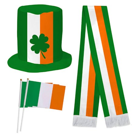 3 delar St. Patrick's Day Party Hat