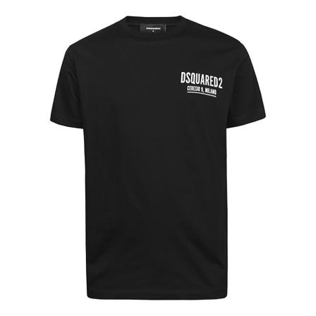 Dsquared2 T-Shirts Sort, Herre