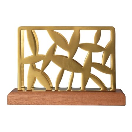 Servetthållare Träservettförvaring GULD STYLE 2 STYLE 2