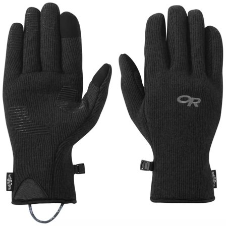 Outdoor Research Women's Flurry Sensor Gloves Women hiking gloves Black L