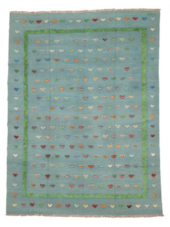 Puntini Largo Kilim Nimbaft Tappeto 249X340 Lana