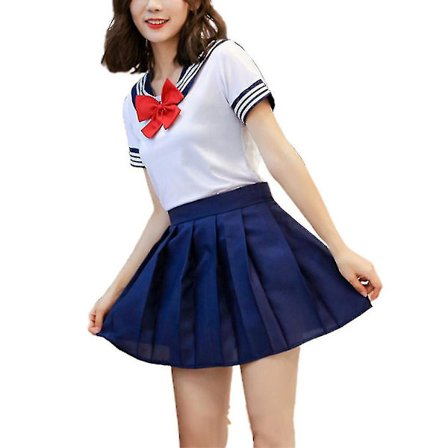 Anime Uniform Kostume Kvinder Piger Kawaii Lolita Outfit Jk Uniform Sailor Suit Fancy Dre