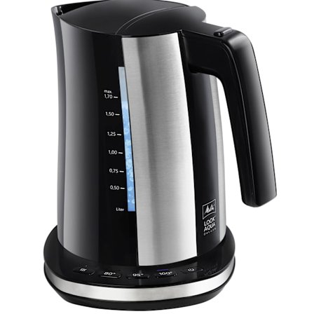 Vattenkokare Look Aqua 2.0 DeLuxe Svart